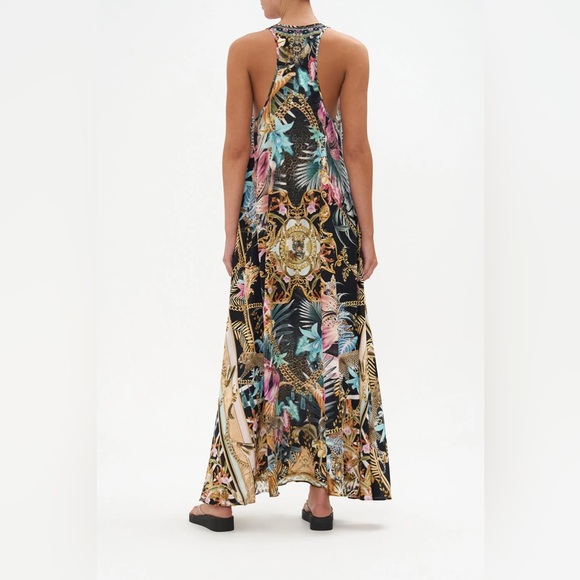 Camilla Child of the Wild V-Neck Racerback Maxi Dress NWT - Picture 3 of 8